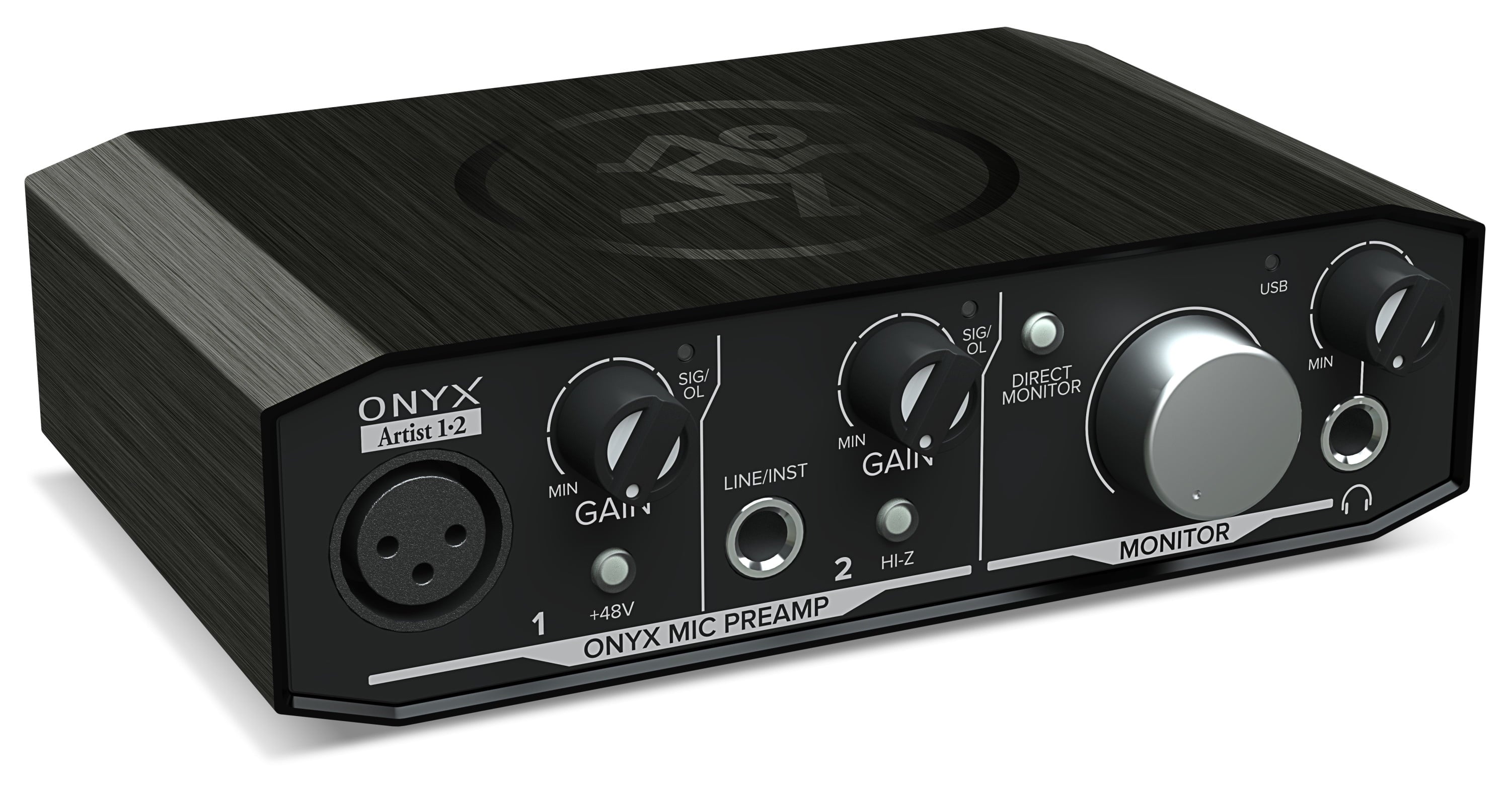 Onyx Artist 1.2 USB Audio Interface, Black