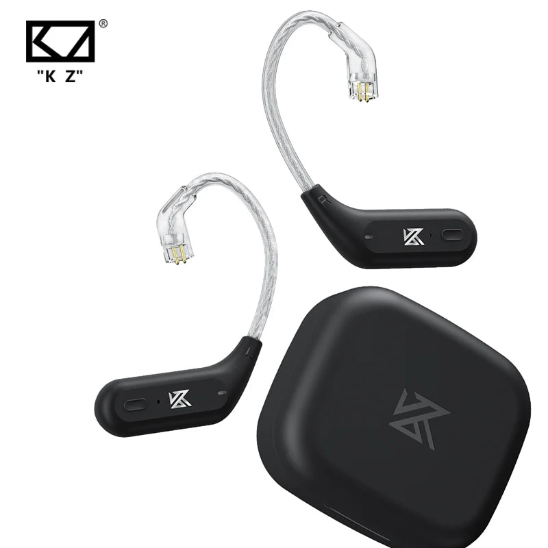 AZ09 HD Bluetooth 5.2 Ear Hook Headset Cable HIFI Wireless Upgrade Cable with Charging Case  Z1 S2 ZSTX Z1 ZSX DQ6 ZS10 PRO