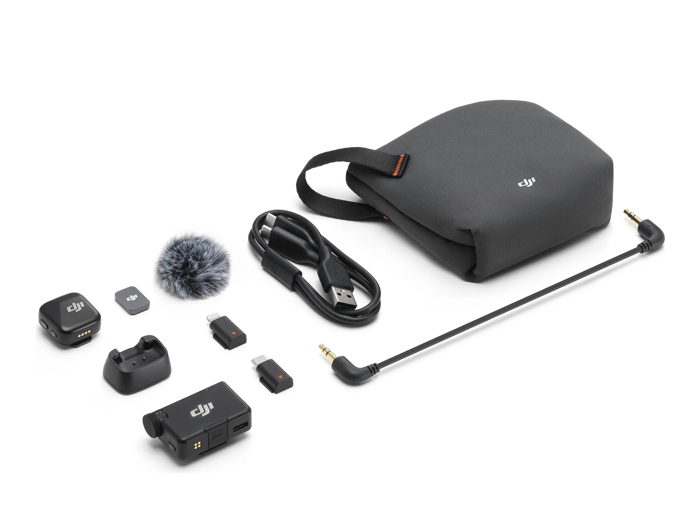 Mic Adjustable Wireless Microphone System, Black, 1