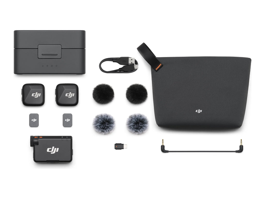 Mic Adjustable Wireless Microphone System, Black, 1