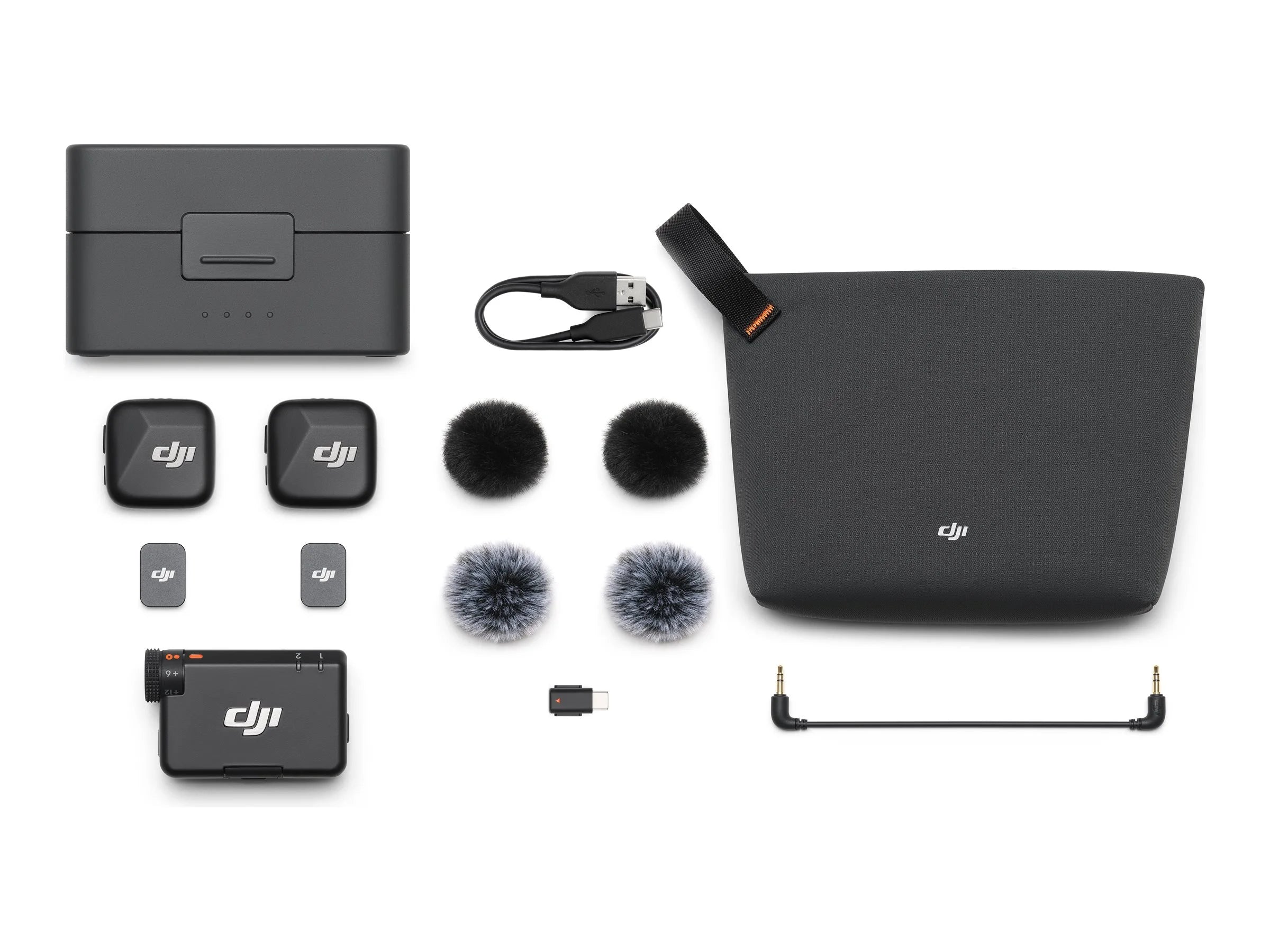 Mic Adjustable Wireless Microphone System, Black, 1