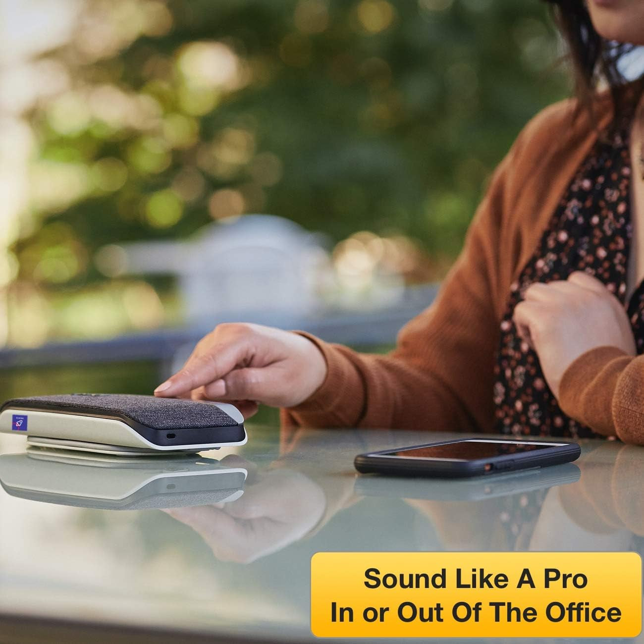 GTW Bundle with  SYNC 20+ USB-A Bluetooth Speakerphone W/Dongle and Charger - for Streaming Voice/Video, Distance Learning, Remote Work, School,Conferencing Apps - Zoom, Webex, Meet, Teams